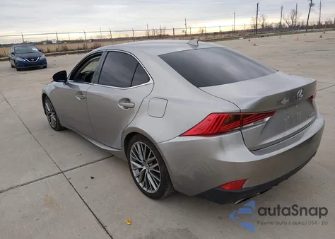 2017 Lexus Is 200T z USA, uszkodzony, nr VIN JTHBA1D26H5044119